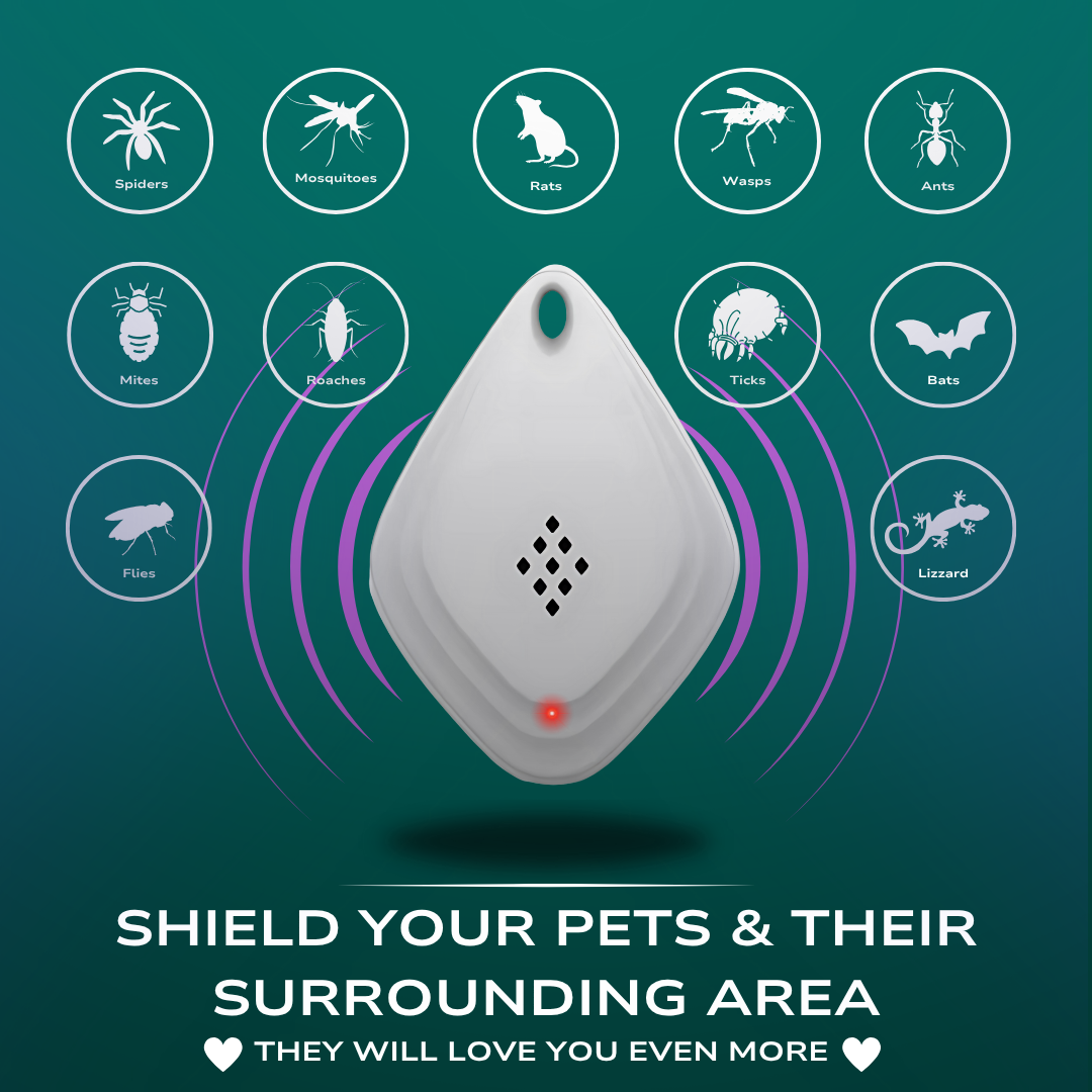 Itchtag™ Pet - Ultrasonic Pest Guard