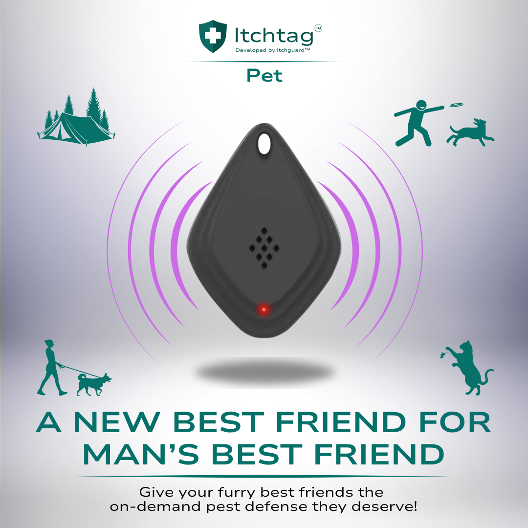 Itchtag™ Pet - Ultrasonic Pest Guard