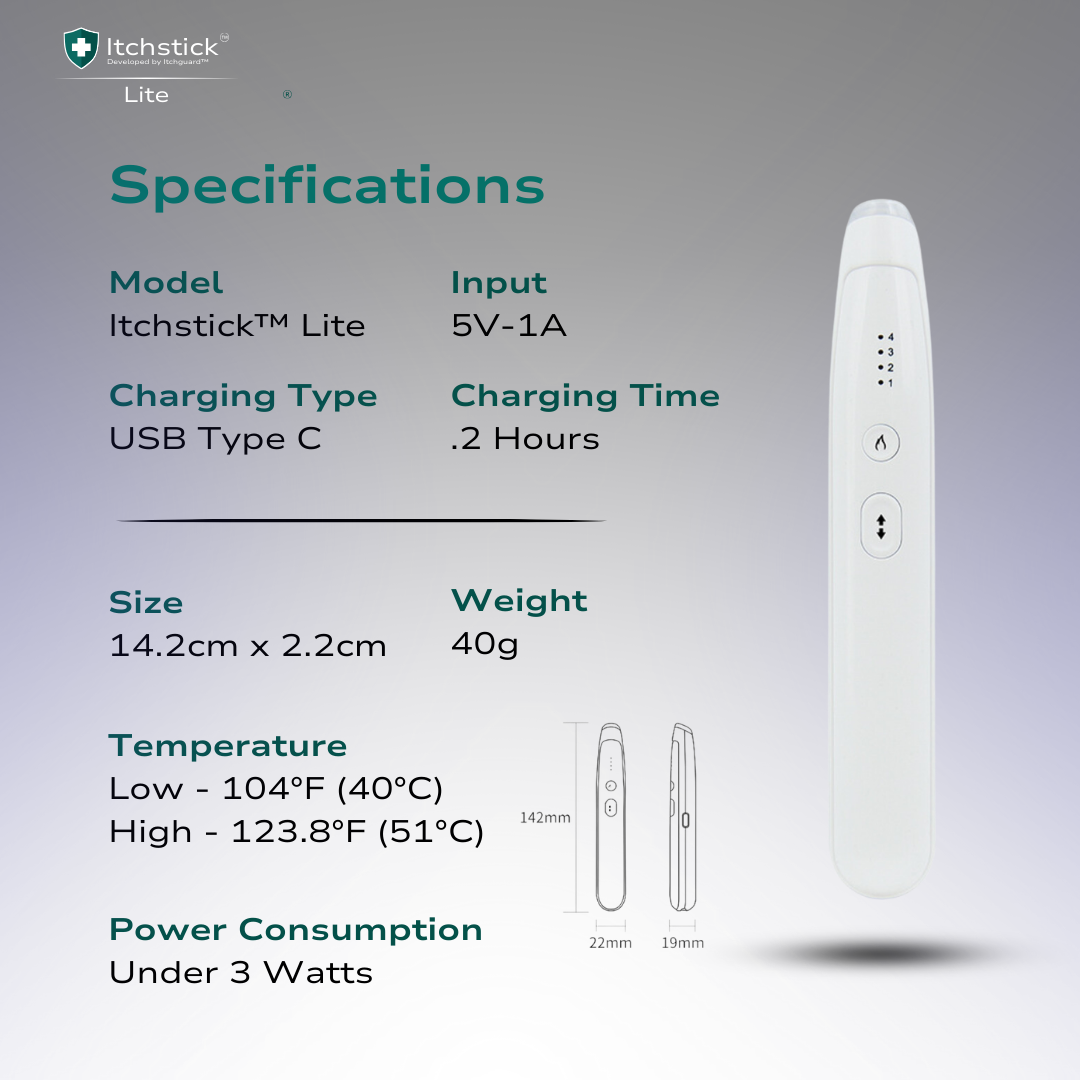 Itchstick™ Lite - Electronic Bite Relief Pen