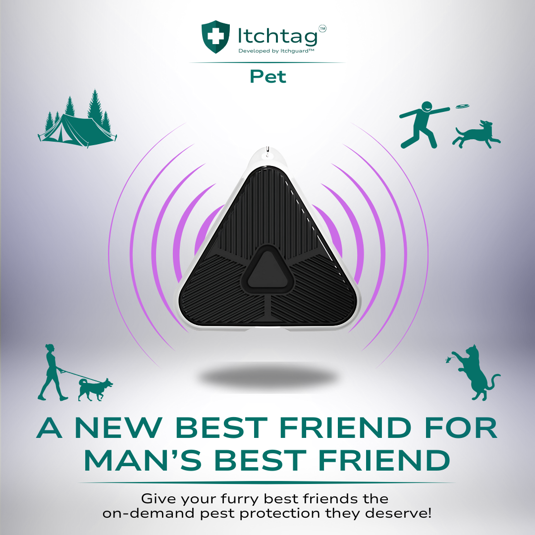 Itchtag™ Pet - Ultrasonic Pest Guard