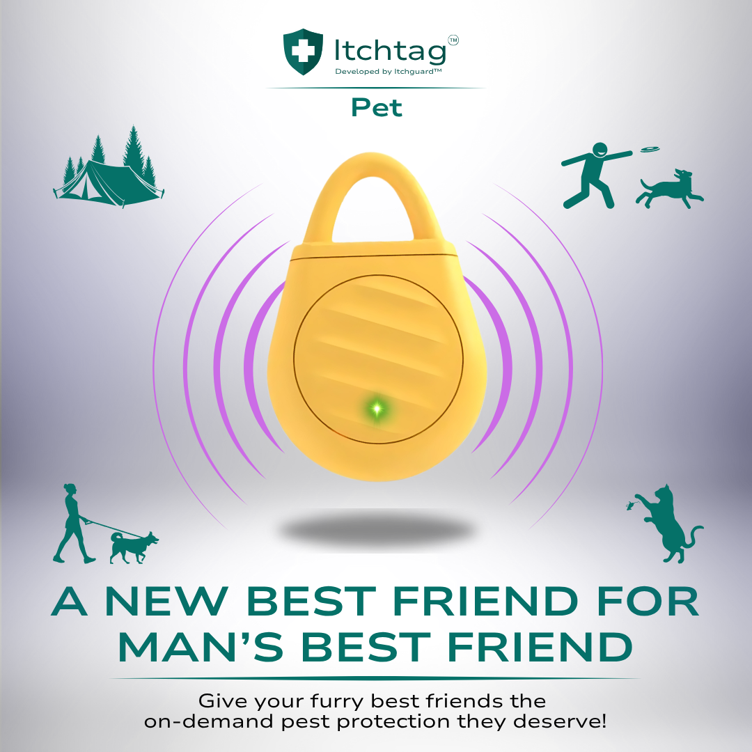 Itchtag™ Pet - Ultrasonic Pest Guard
